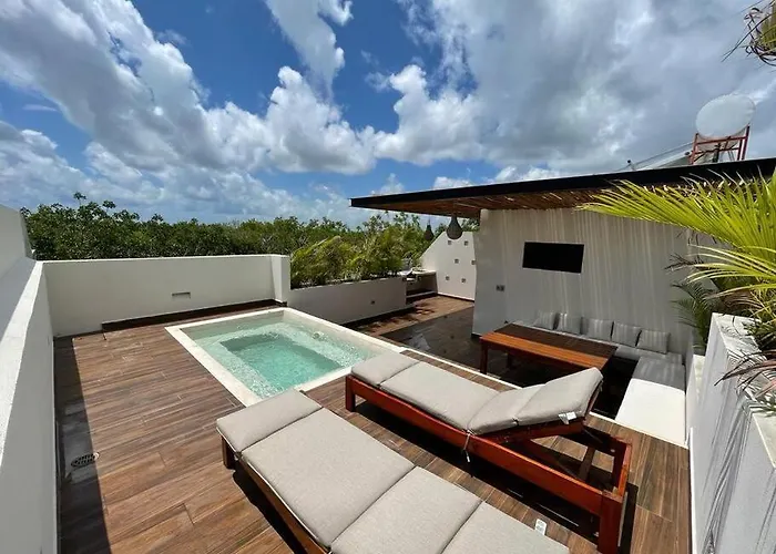 Penthouse En Tulum Etnica , La Veleta